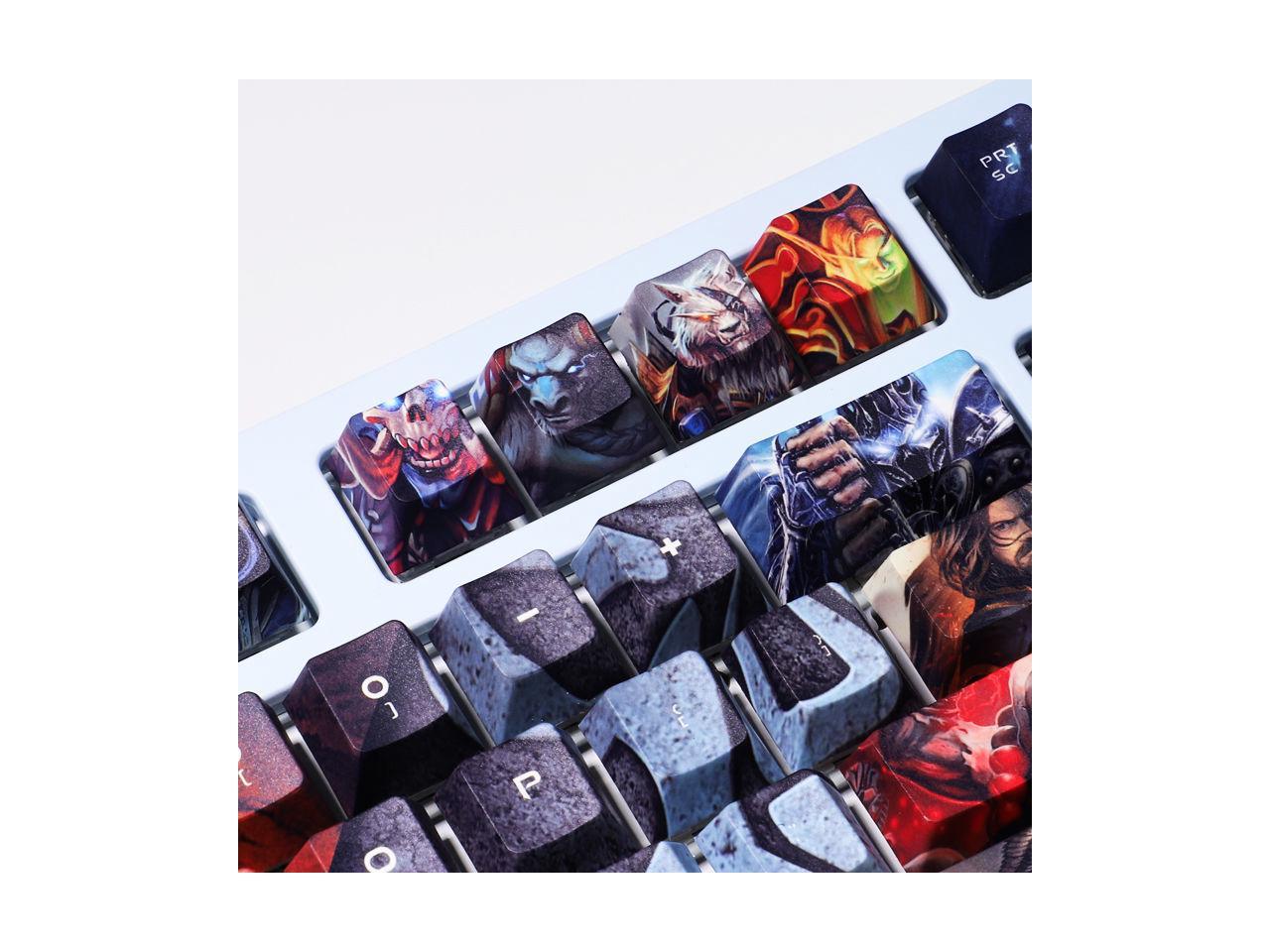 Mechanical keyboard Keycaps Anime Keycaps World of Warcraft -WOW 108 ...