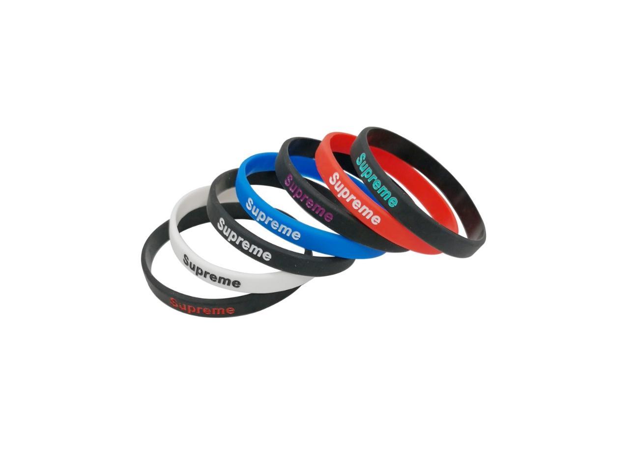 SportsBraceletsPro Kid 6.7 Size Bracelets Basketball Player Sets Silicone Wristband 
