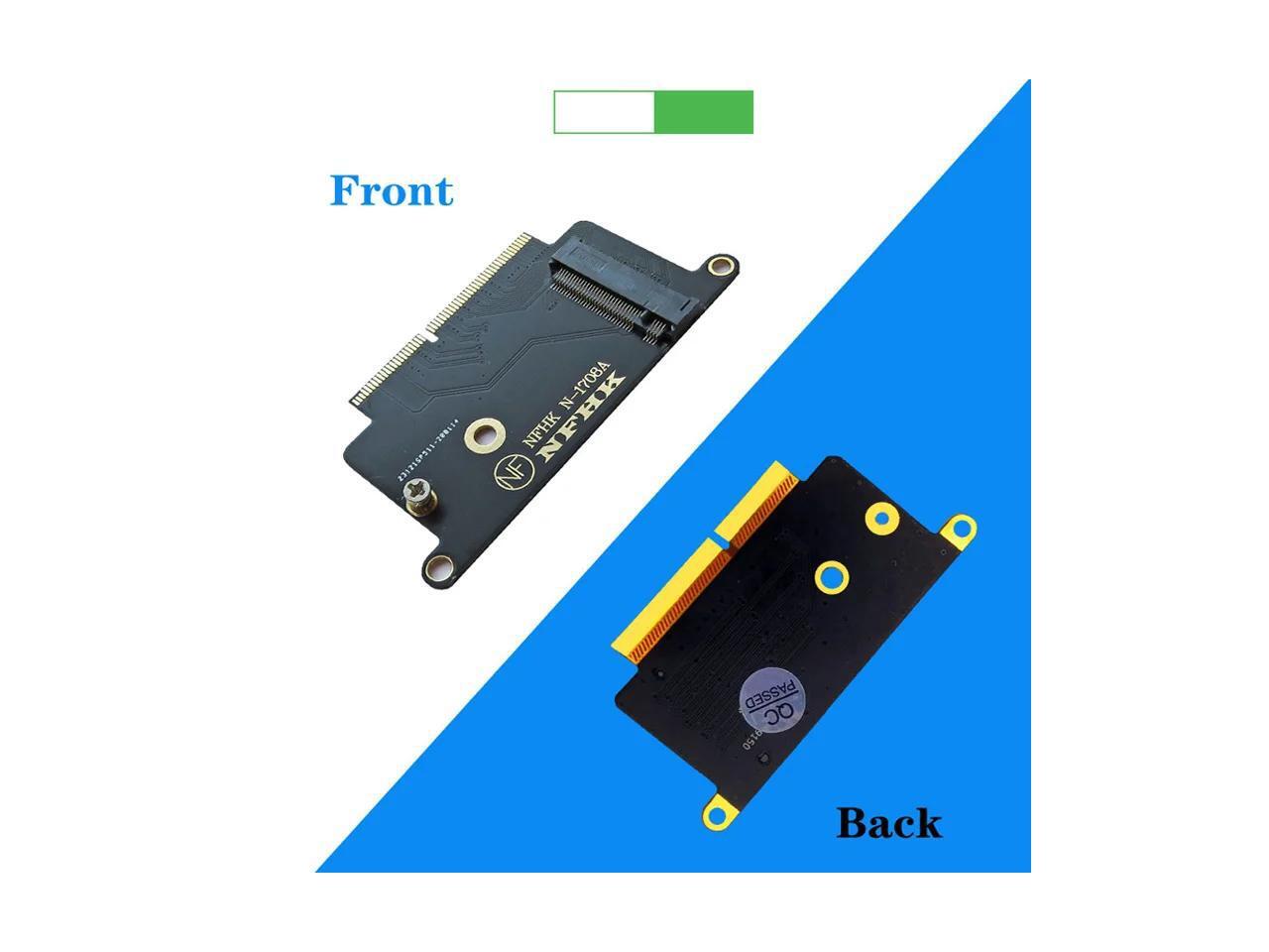NVME SSD Adapter for Apple Macbook A1708 Laptop NVMe PCIe M2 NGFF SSD