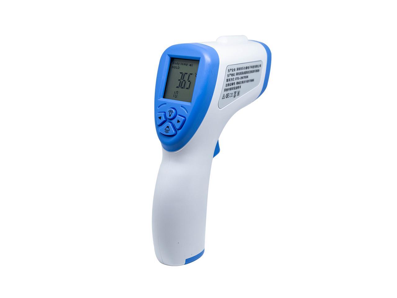 Non-Contact Body Thermometer Industrial Automatic 1 Seconds Instantaneous Detection Intelligent High Temperature Alarm Olemon Wall-Mounted Infrared Thermometer