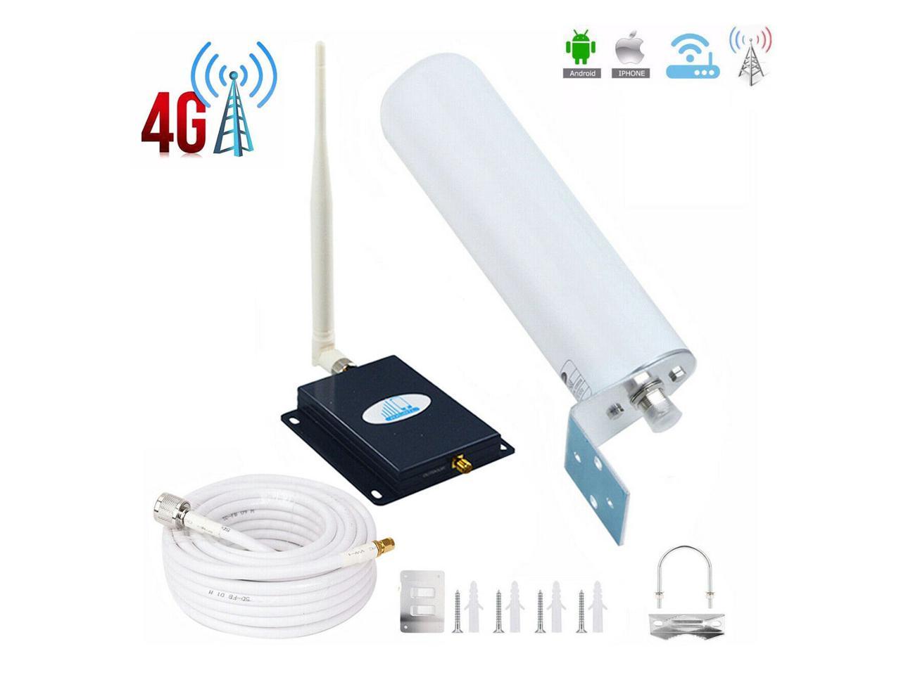 Cell Phone Signal Booster Verizon Compatible Mobile Phone Signal Booster Repeater Band13 700Mhz FDD Boosts 4G LTE Voice and Data for Verizon with Antennas Kit for Home 