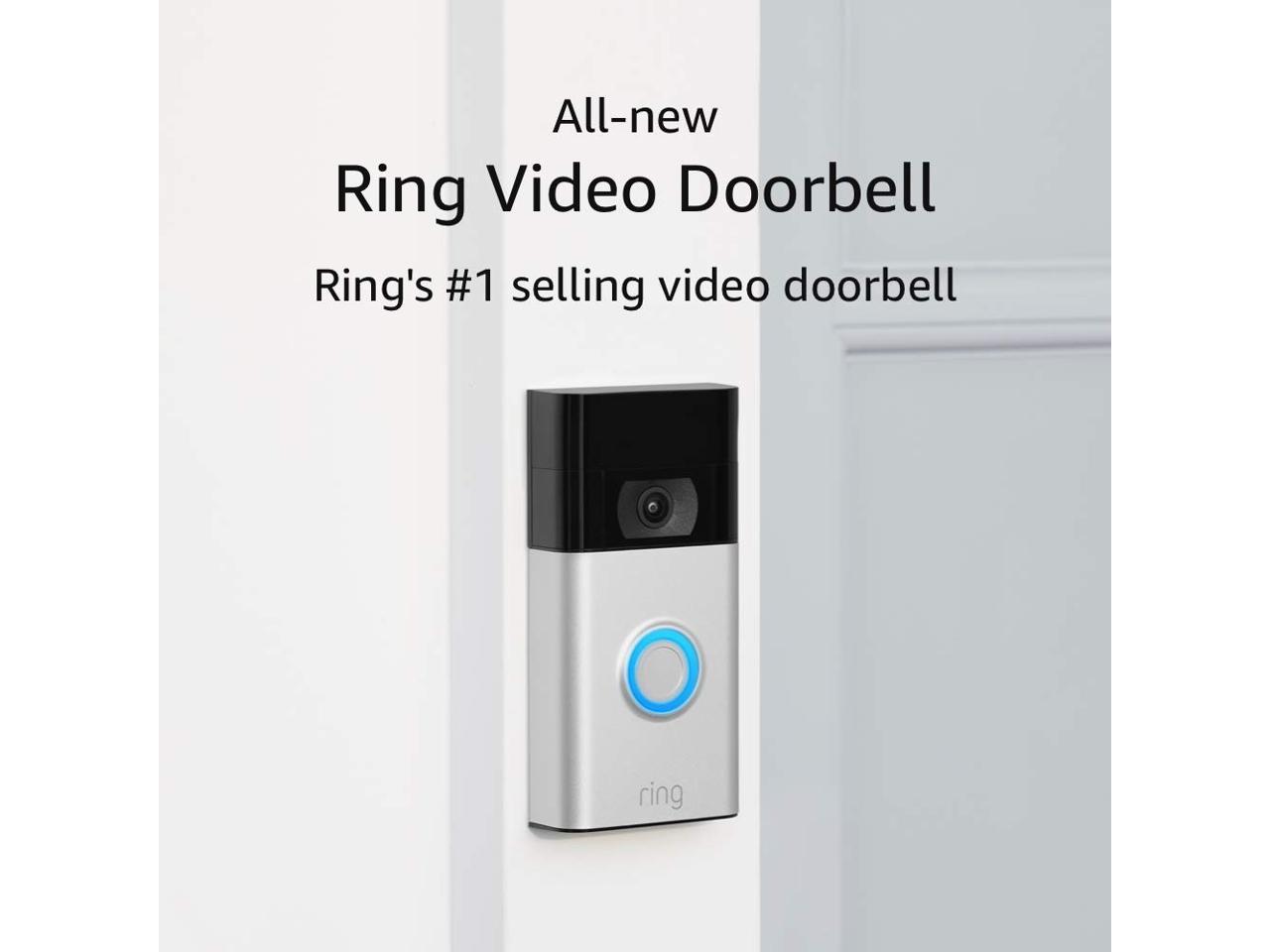 Ring Video Doorbell 2nd Gen, HD 1080P with 2way Talk and Advanced