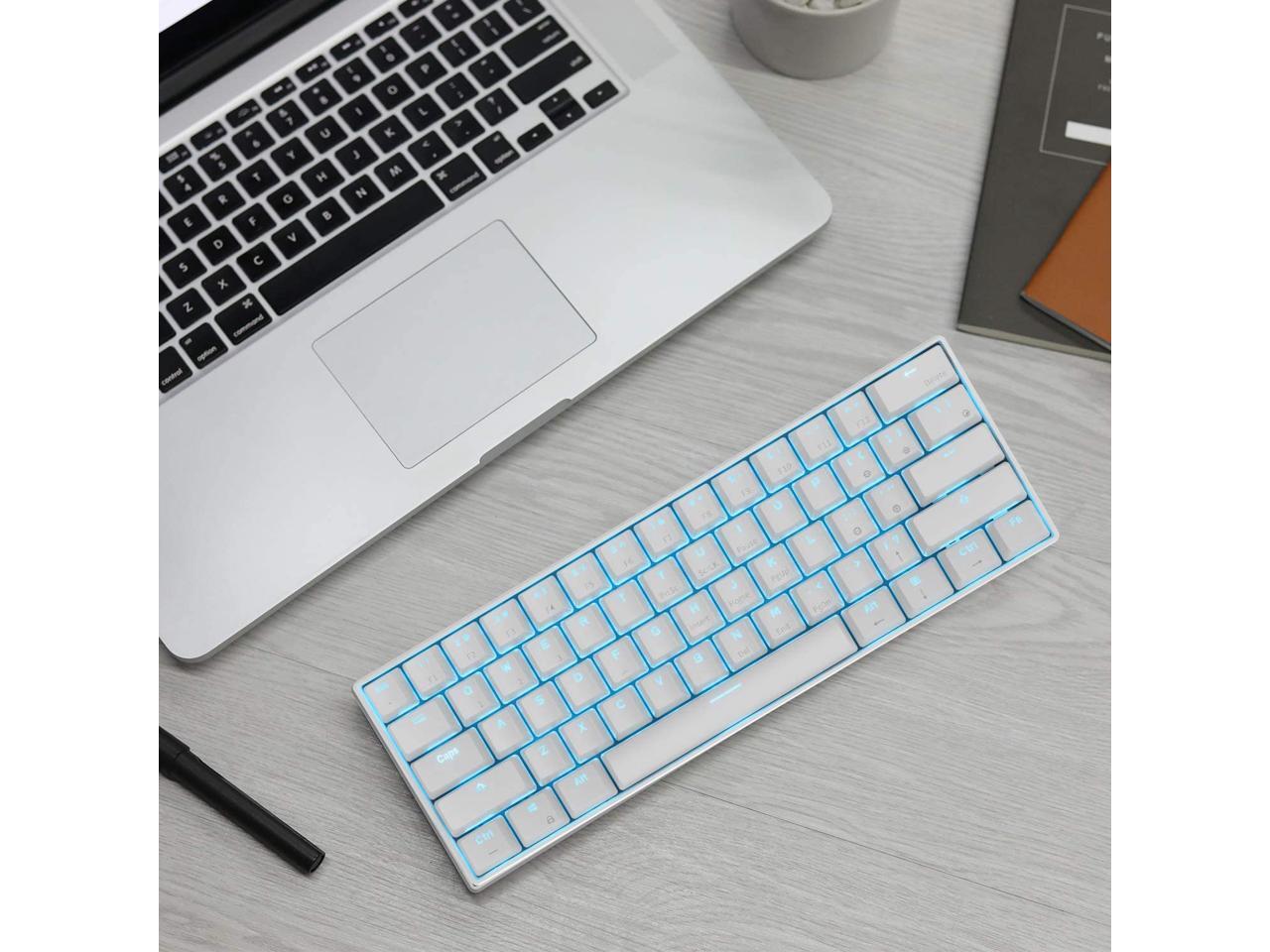 RK61 Mechanical Gaming Keyboard, 60 RGB Backlit 61 Keys Wired/Wireless