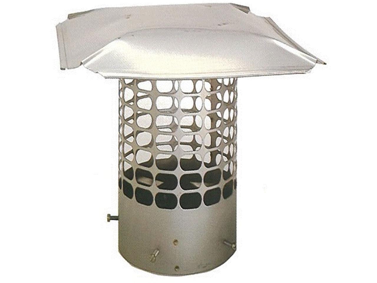 The Forever Cap® 6Inch Stainless Steel Masonry Round Chimney Cap