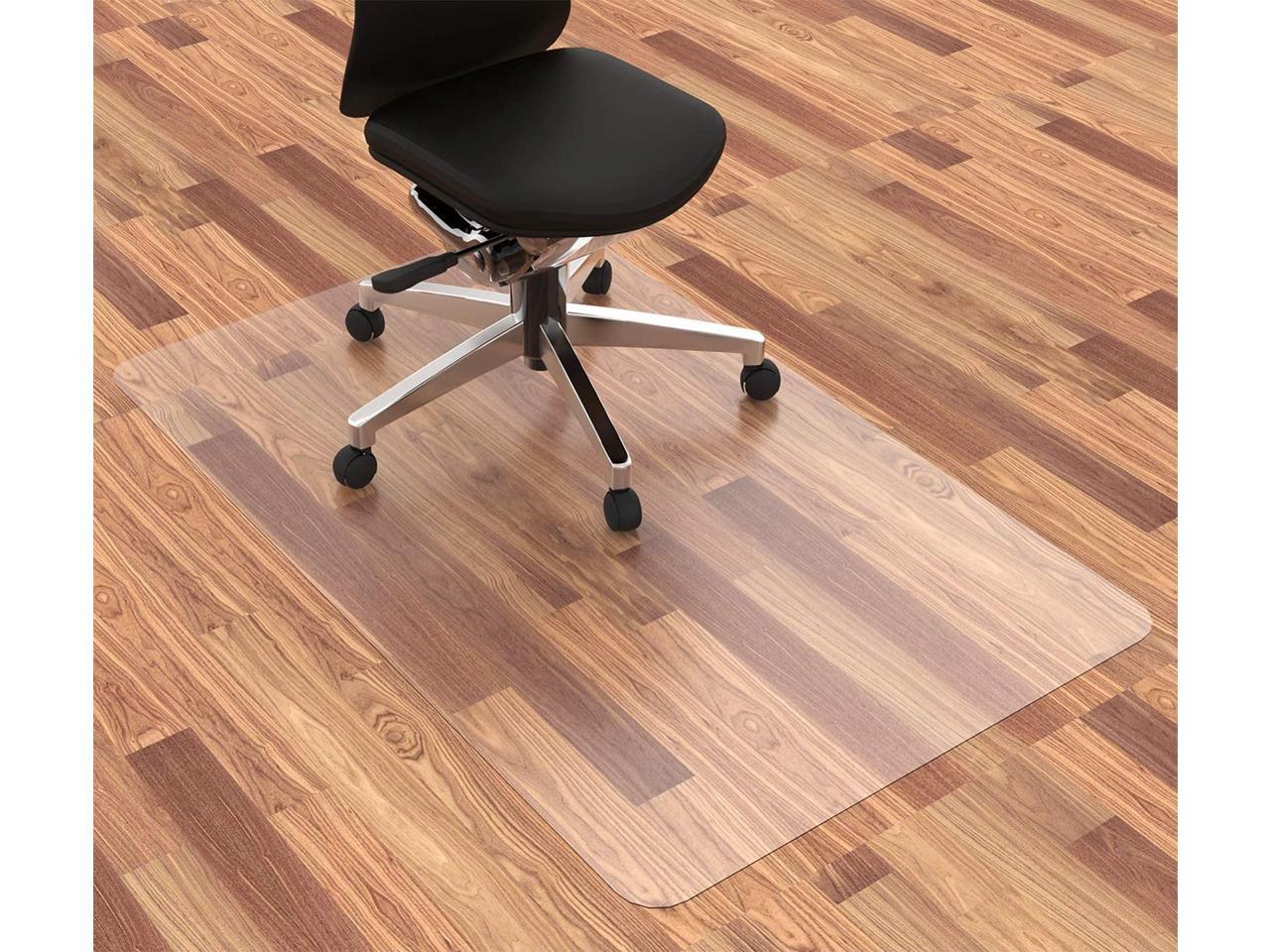 Homek Office Chair Mat For Hardwood Floor 48 X 30 Inches Desk Chair Mat For Hard Floor Easy Glide For Chairs Newegg Com