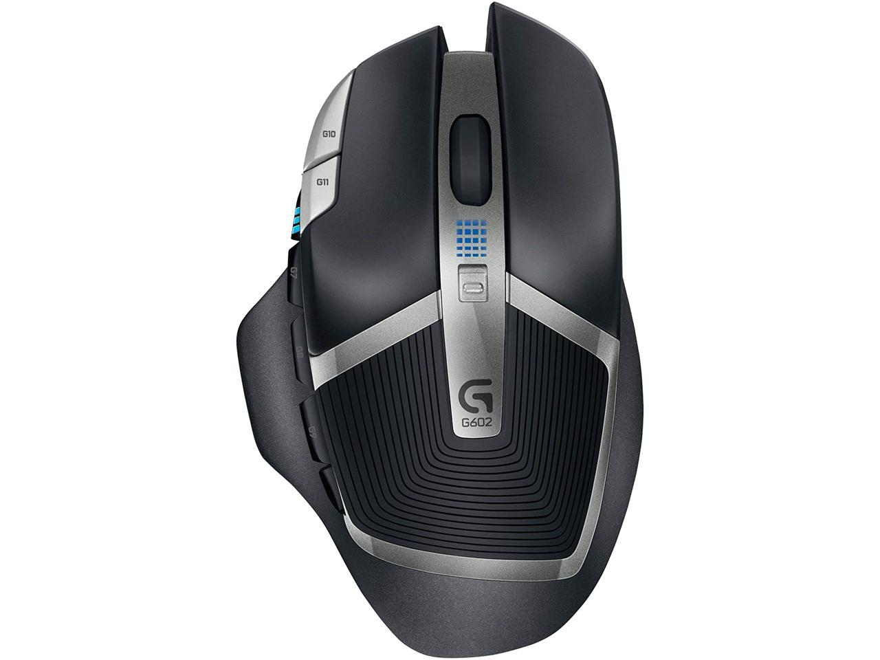 Logitech G602 Lag-Free Gaming Mouse – 9-11 Programmable Buttons, 2500 DPI-Black Newegg.com