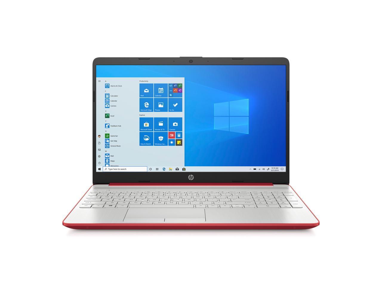 HP 15.6" Pentium 4GB/128GB Laptop-Scarlet Red - Newegg.com