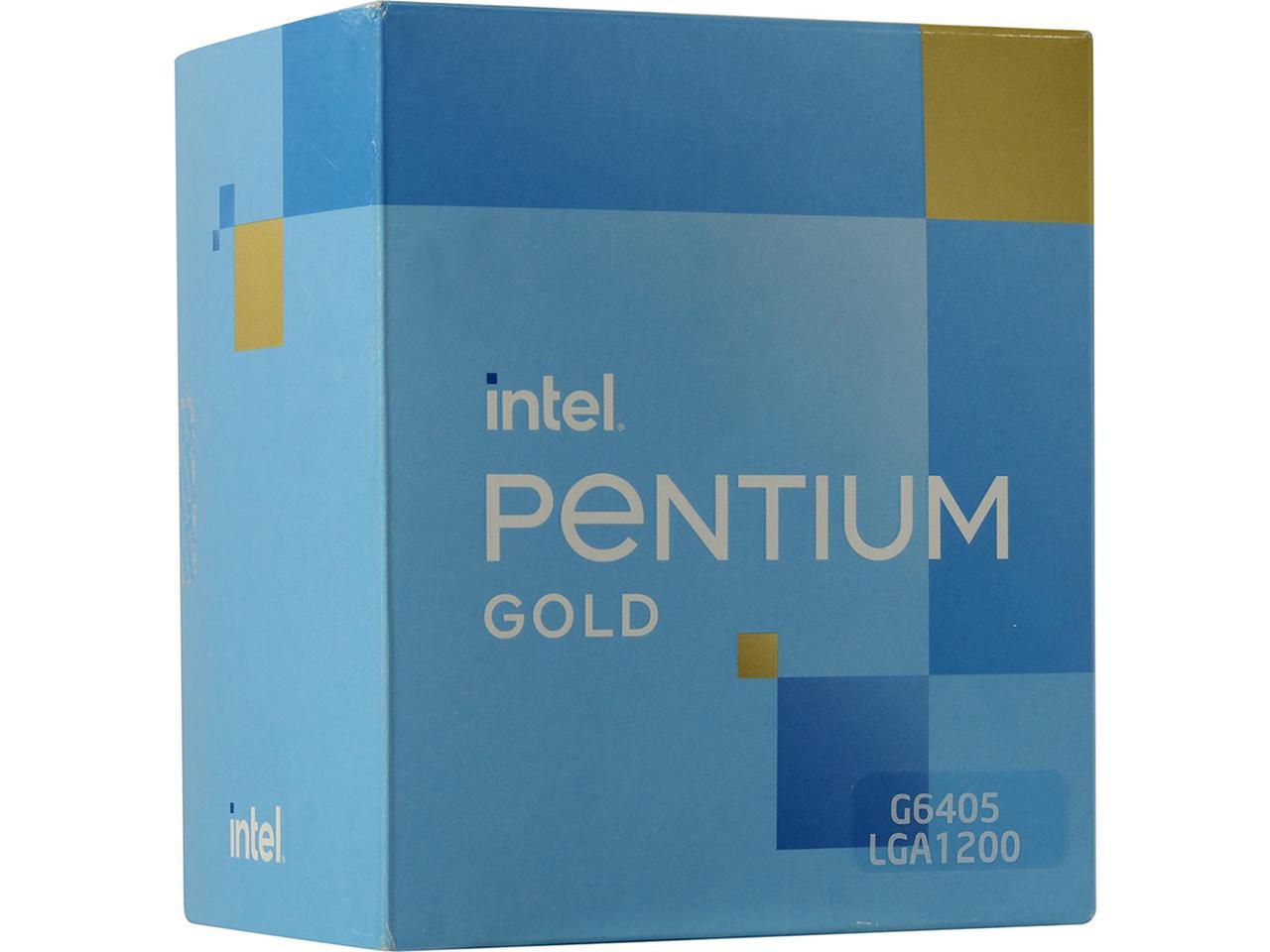 Intel pentium gold g6405 обзор