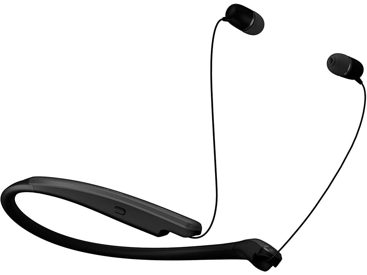 LG Tone Flex HBSXL7 Bluetooth Wireless Stereo Neckband Earbuds Black