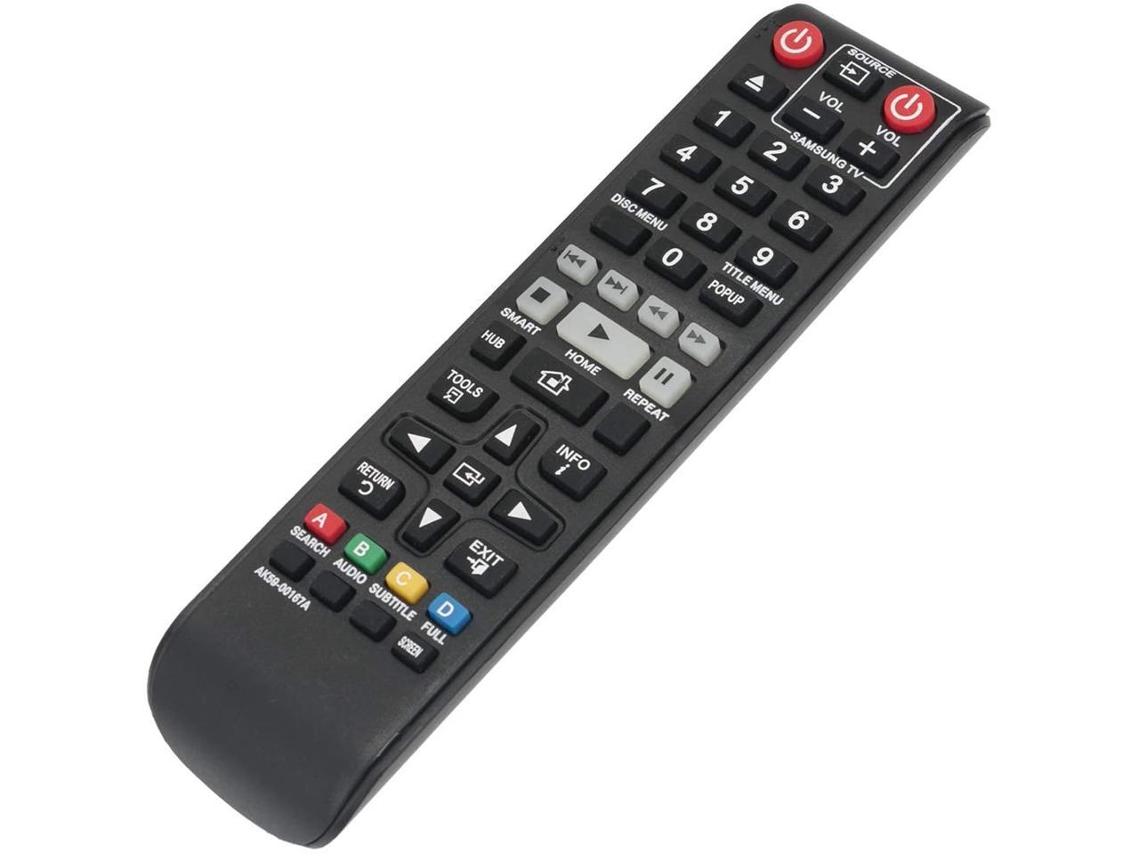 AK59-00167A Replace Remote Applicable for Samsung Blu-ray Disc Player