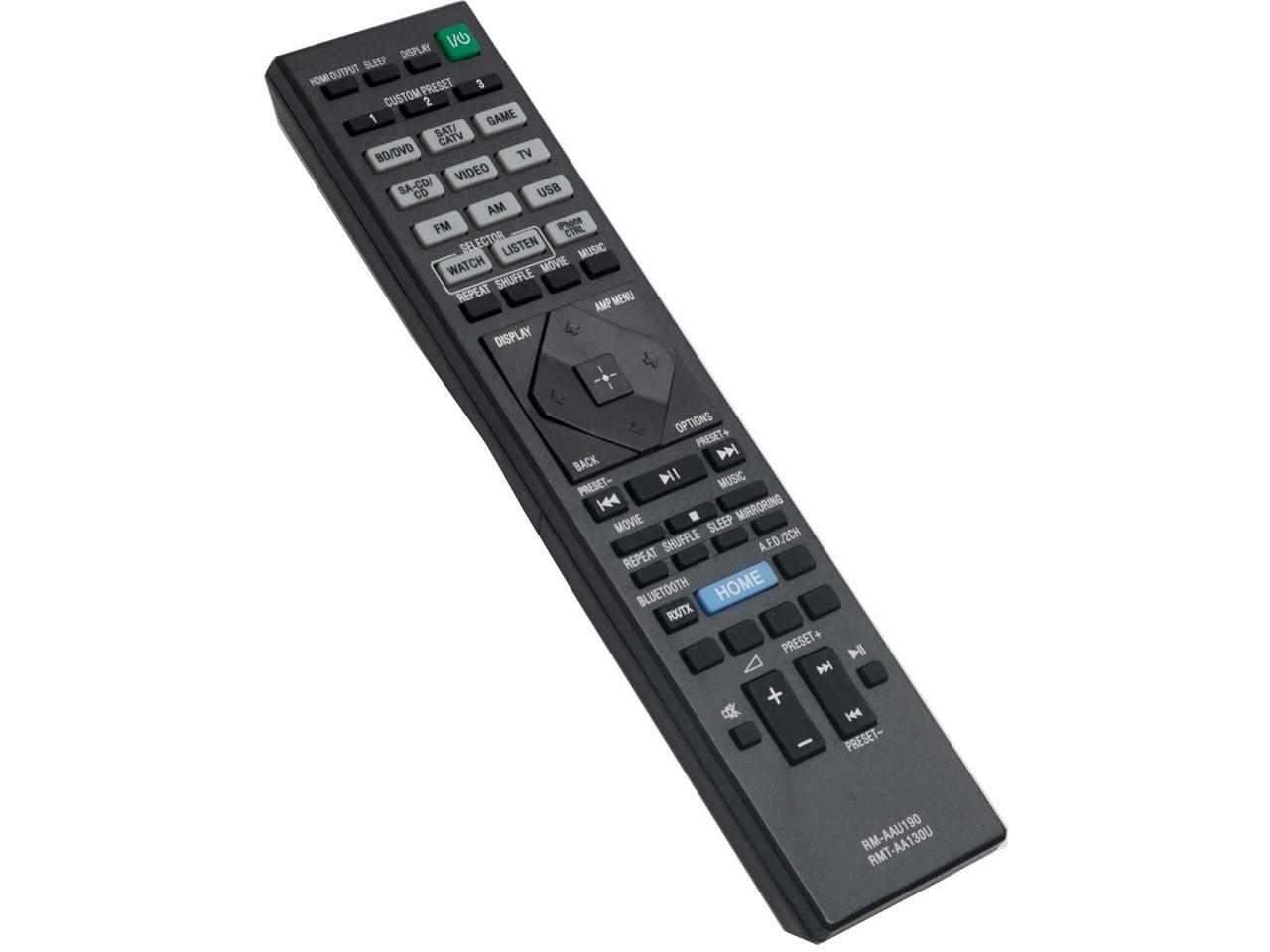 RMT-AA130U RM-AAU190 Replace Remote Control Applicable for Sony STR