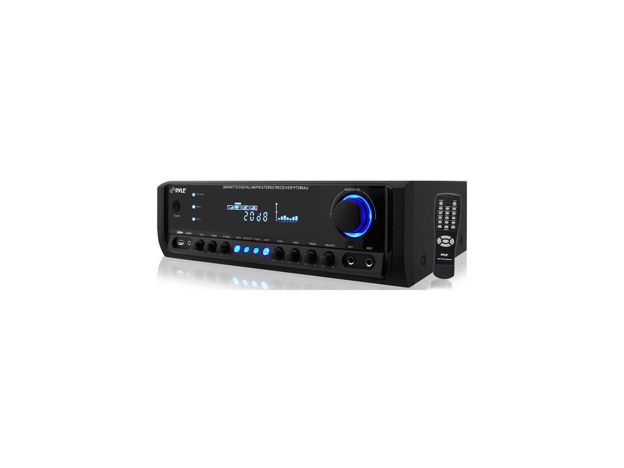 Pyle Audio PT390AU PyleHome PT390AU AM/FM Receiver 300 W RMS 4