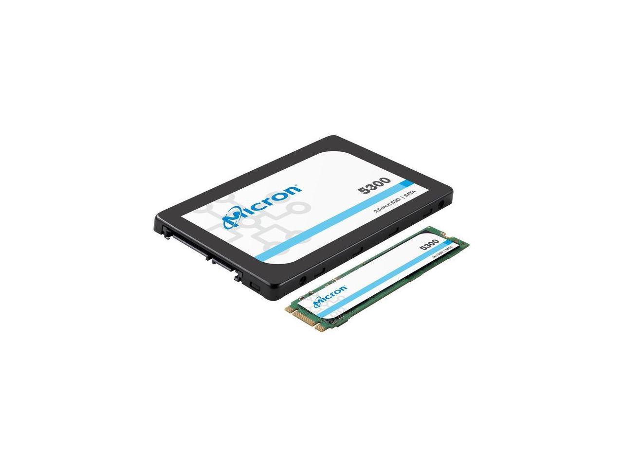 Micron 5300 PRO 960GB 3D TLC SATA 6Gb/s 2.5" Enterprise SSD — MTFDDAK960TDS1AW1ZABYY