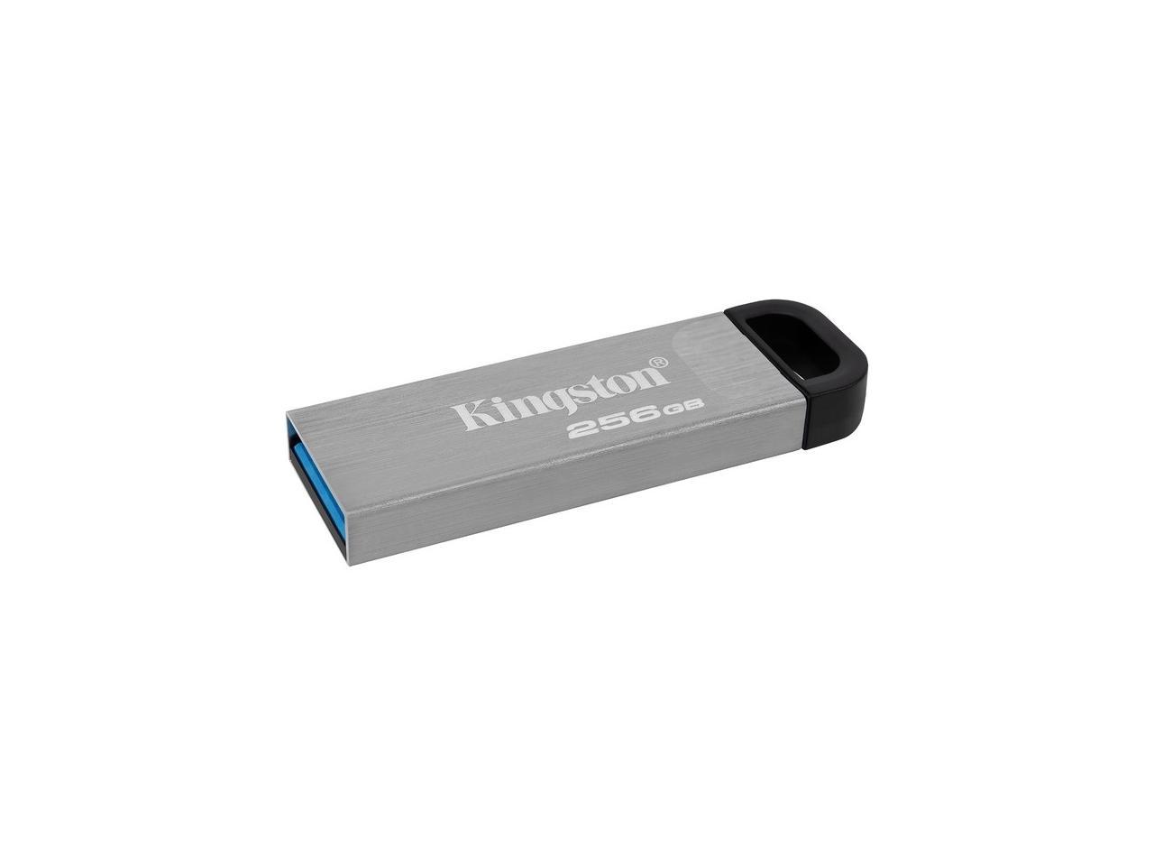 Kingston 256GB DataTraveler Kyson USB 3.2 Gen 1 Metal Flash Drive (DTKN ...