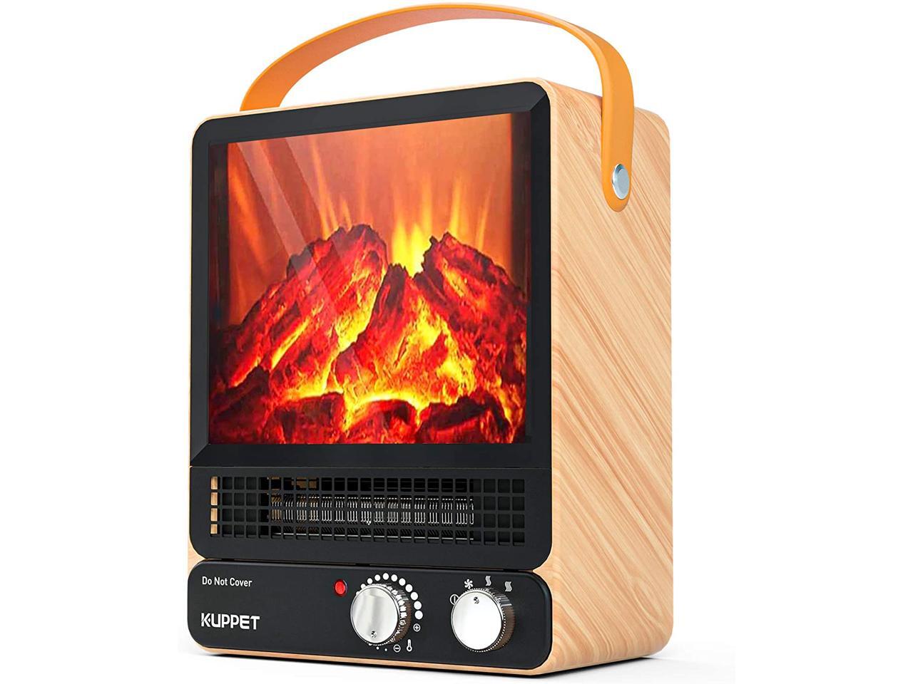 portable electric fire heater