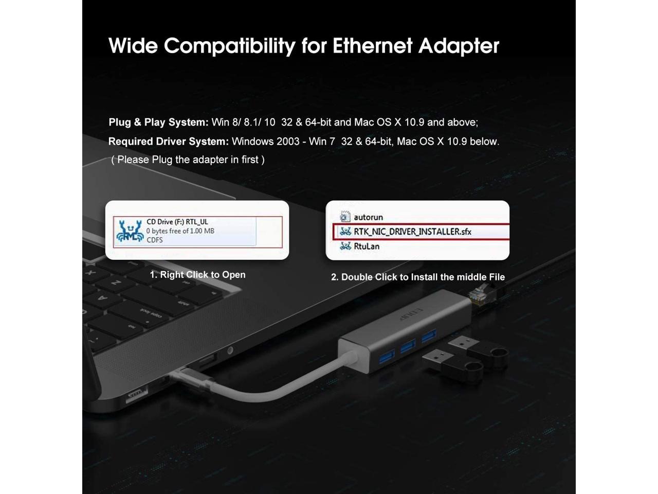 Ethernet-sovitin Driver