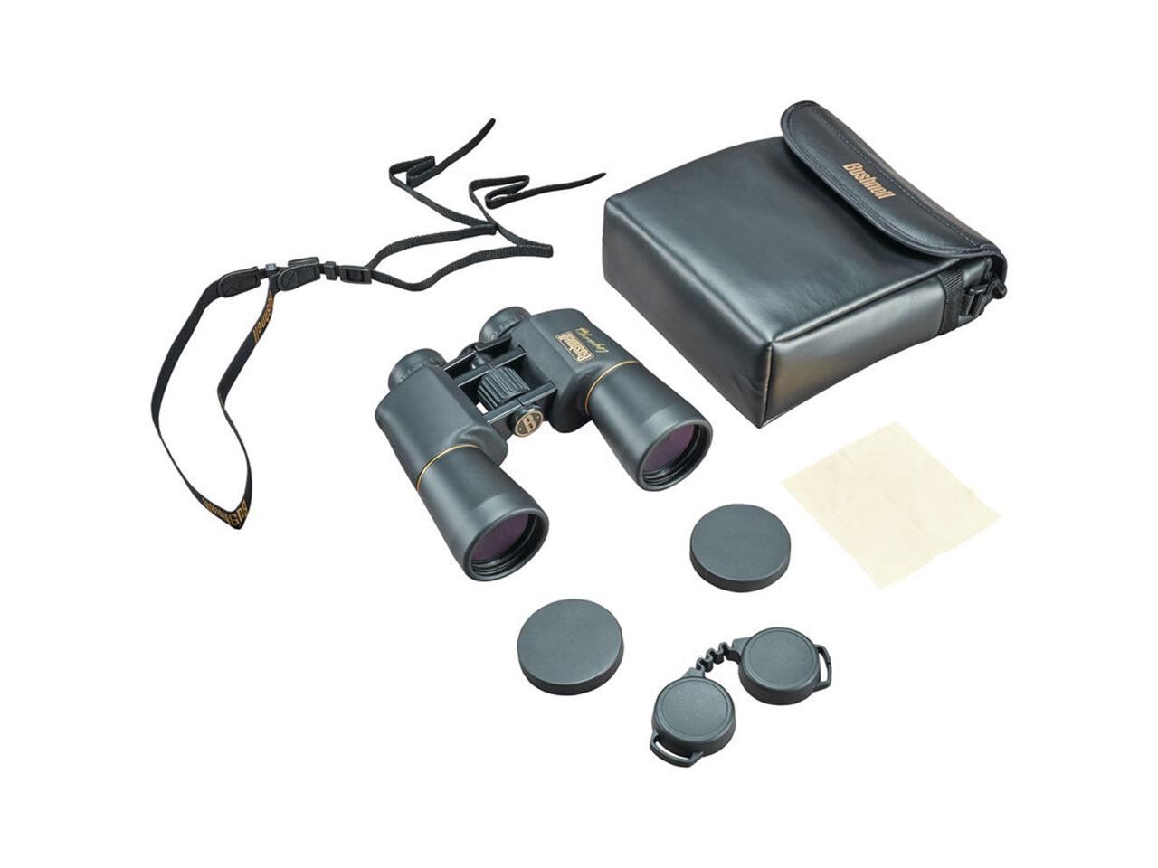 New, Bushnell Legacy WP 10x50 Porro Prism Waterproof Binoculars, Matte