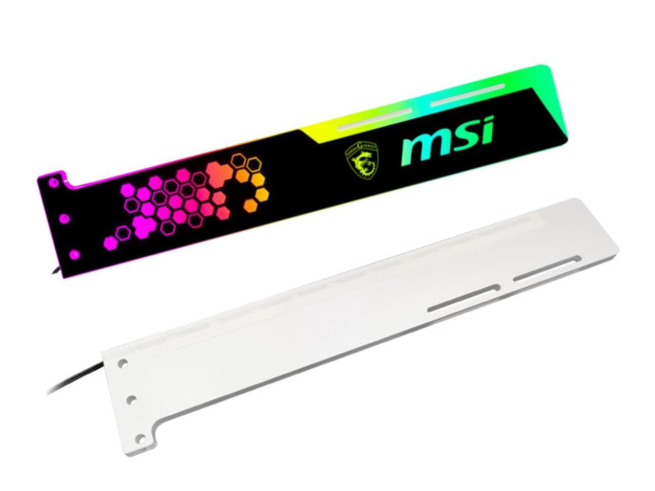 SA MSI pattern Graphics card GPU support bracket Video card recessed