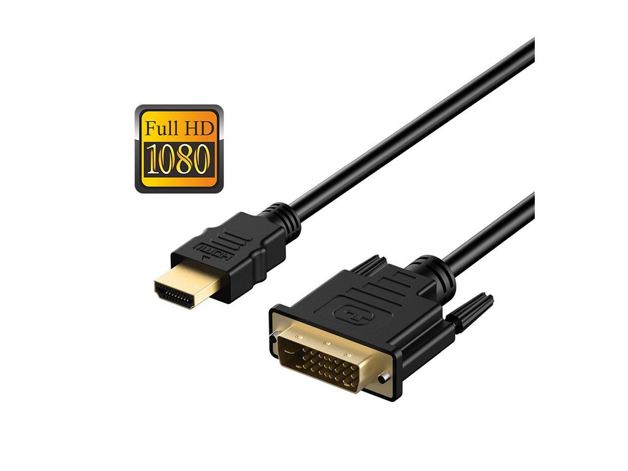 HDMI to DVI Adapter , Hannord DVI to HDMI High Speed Bi Directional