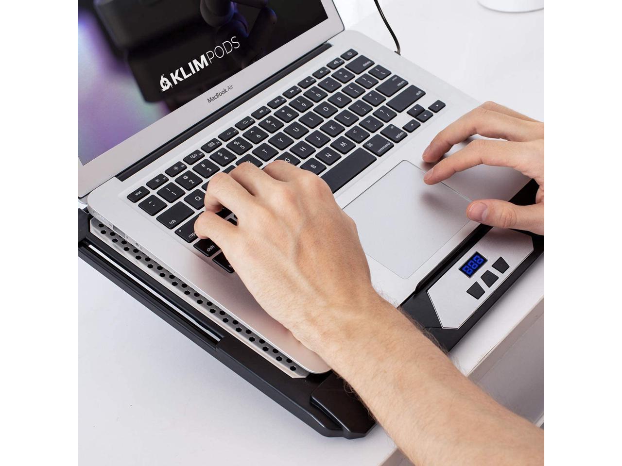 Laptop Cooler High Performance in Aluminium for PC and Mac Cooling Pad