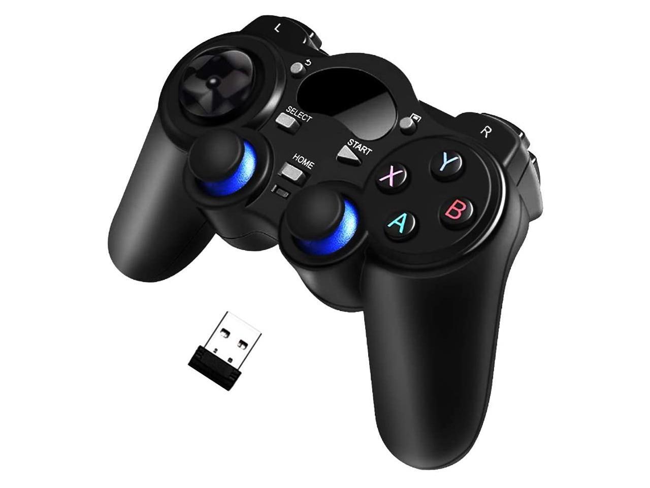 USB Wireless Gaming Controller Gamepad for PC/Laptop Computer(Windows