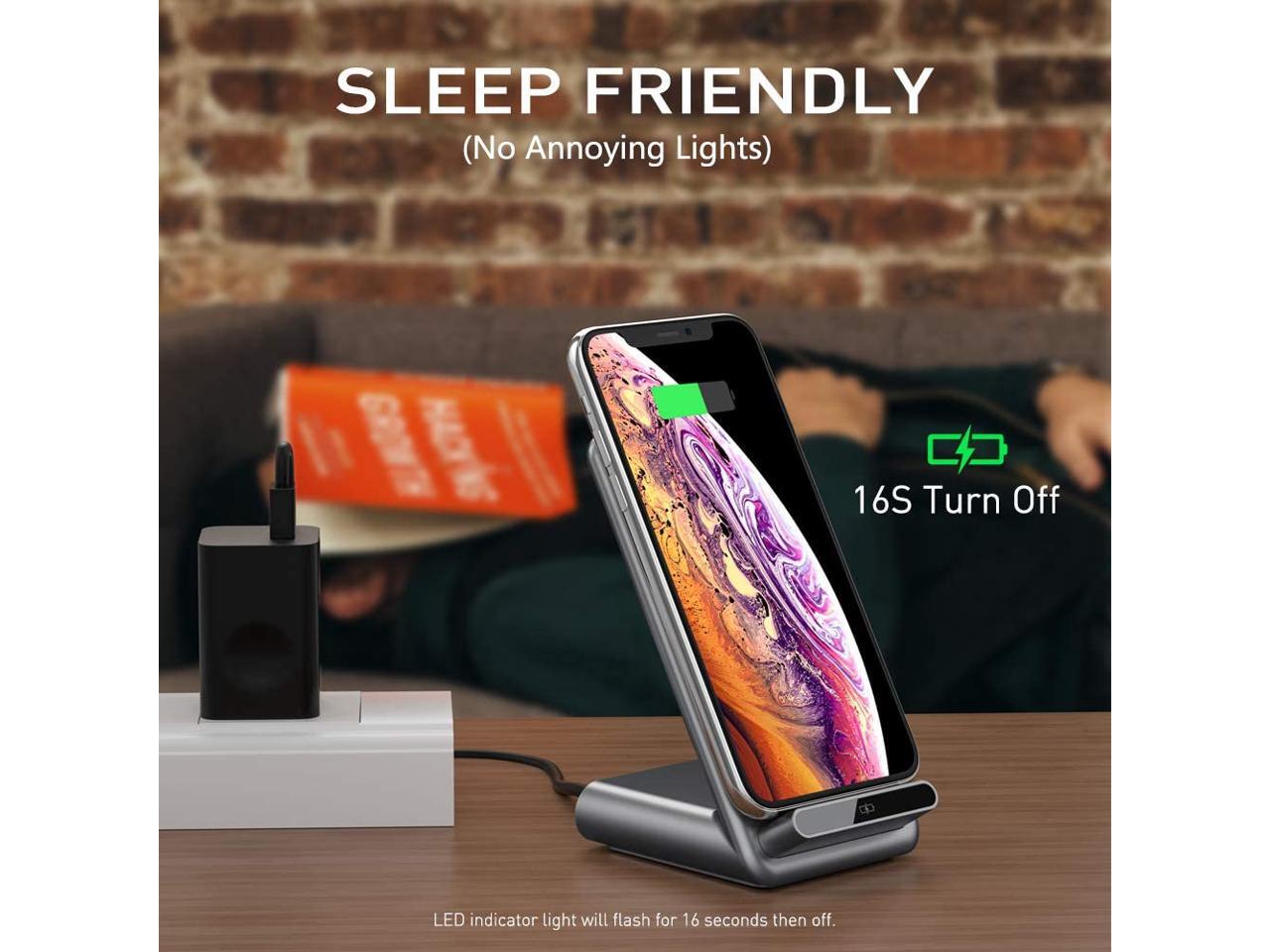 7.5W/10W/15W Fast Wireless Charger,7.5W Wireless Charging Stand with