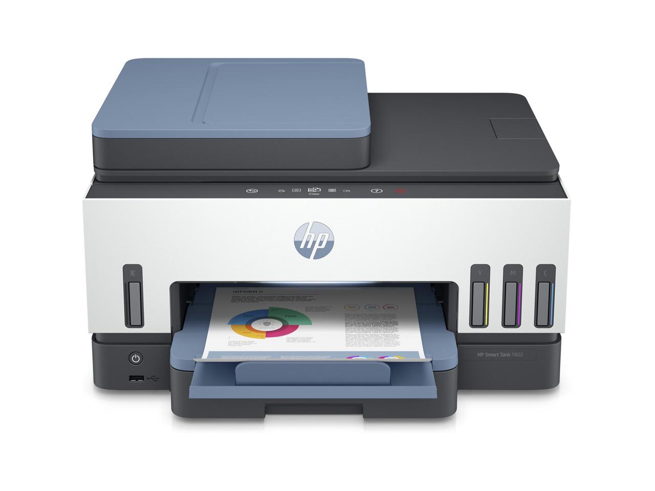 HP Smart Tank 6001 All-in-One InkJet Printer, Color Mobile Print, Scan, Copy