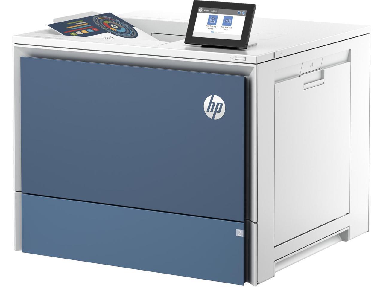 HP LaserJet Enterprise 6701dn Desktop Wireless Color Laser Printer ...