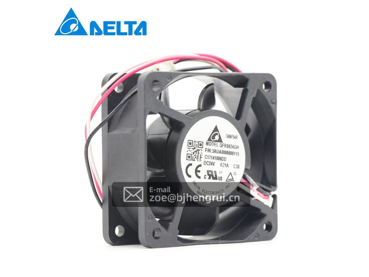 Original DELTA QFR0624GH Cooling Fan DC24V 0.21A Inverter fan PIN:3AUA0000088115 Original DELTA QFR0624GH Cooling Fan DC24V 0.21A Inverter fan PIN:3AUA0000088115