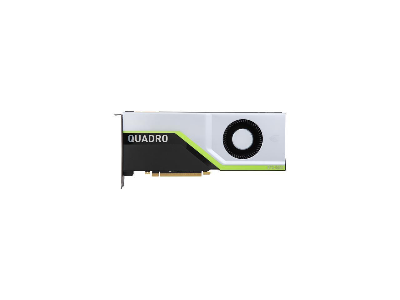 NVIDIA VCQRTX5000-PB NVIDIA Quadro RTX 5000 Graphic Card - 16GB ...