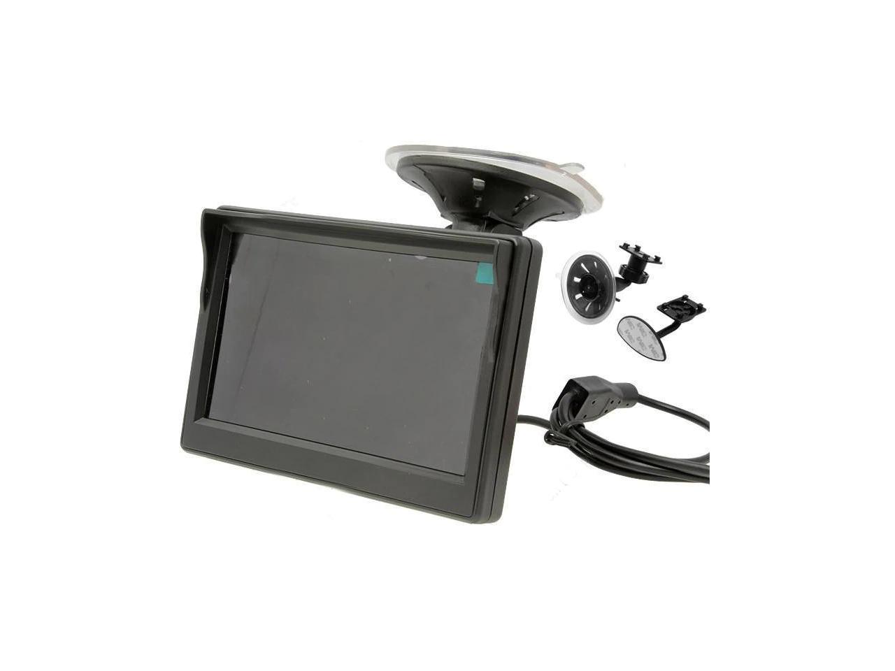 New 5'' TFT LCD 800*480 Car Rear View Mirror Monitor For Parking Reverse Camera 