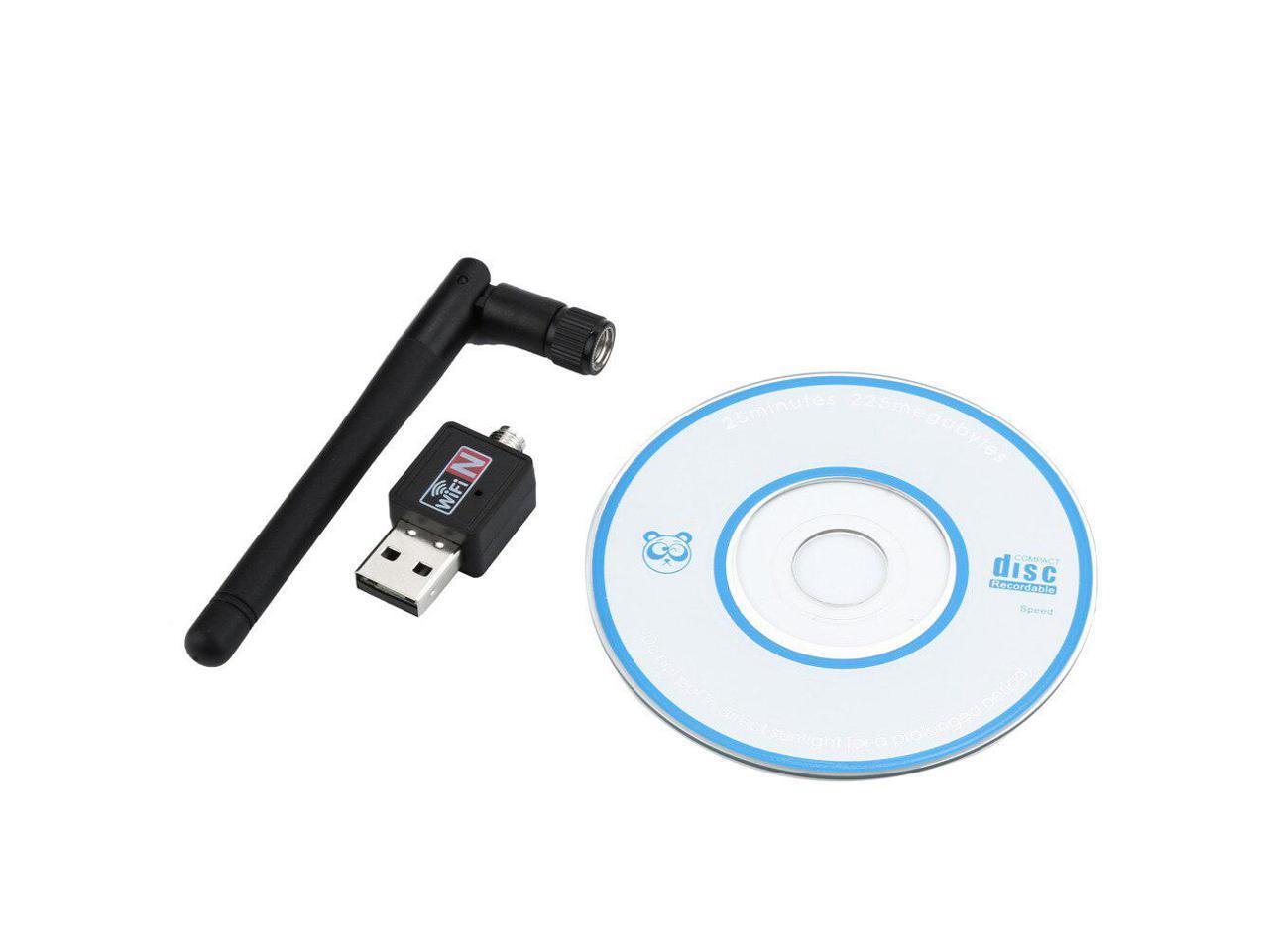 Mini USB WiFi Wireless Network Internet Adapter 300Mbps 802.11G/N/B LAN Card US 