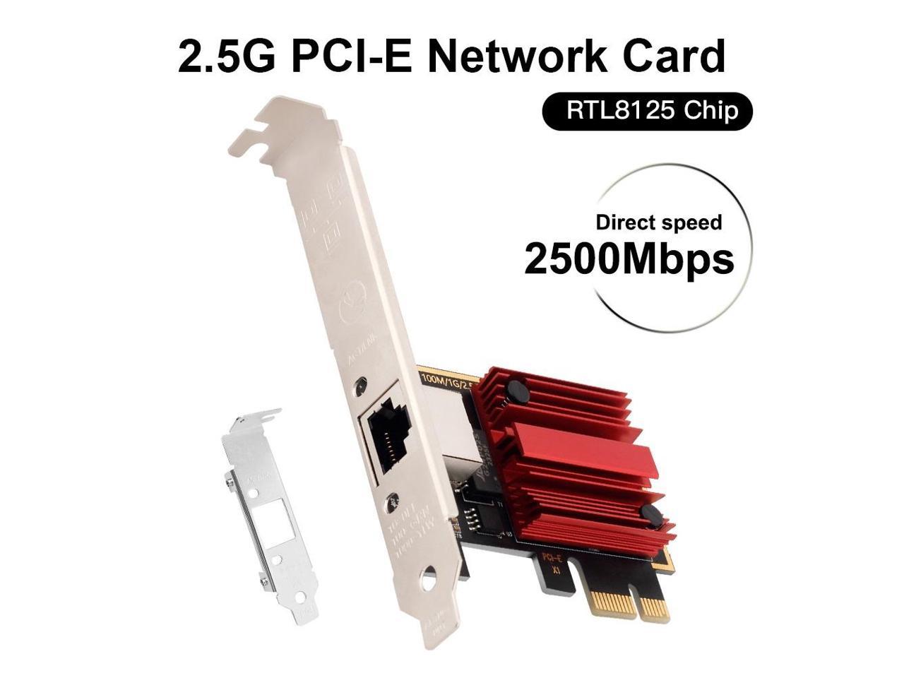 Derapid Gbps Pci Express Network Adapter Rj To Pcie Card Rtl Nic G Gigabit Lan