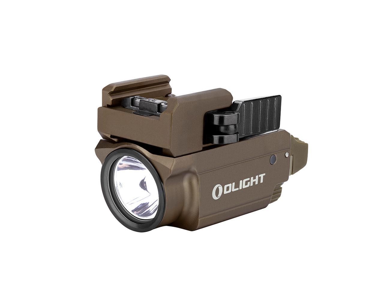 Details about   Olight Baldr Mini Green Laser Rail Mounted Rechargeable Tactical Flashlight Tan 