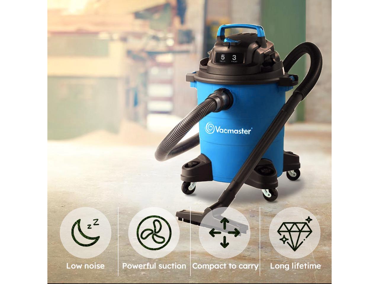 vacmaster 5 gallon wet dry vacuum voc507pf