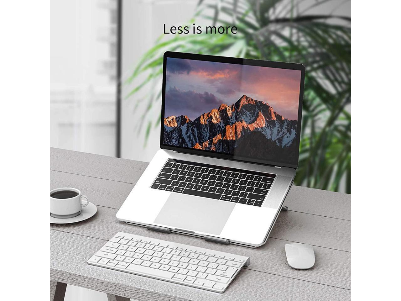 Adjustable Aluminum Ergonomic Foldable Portable Desktop Holder Compatible with MacBook Air Pro Dell Upgraded Laptop Stand Befayoo Laptop Holder Riser Computer Tablet Stand More 10-15.6” Laptops and Tablets HP Lenovo 