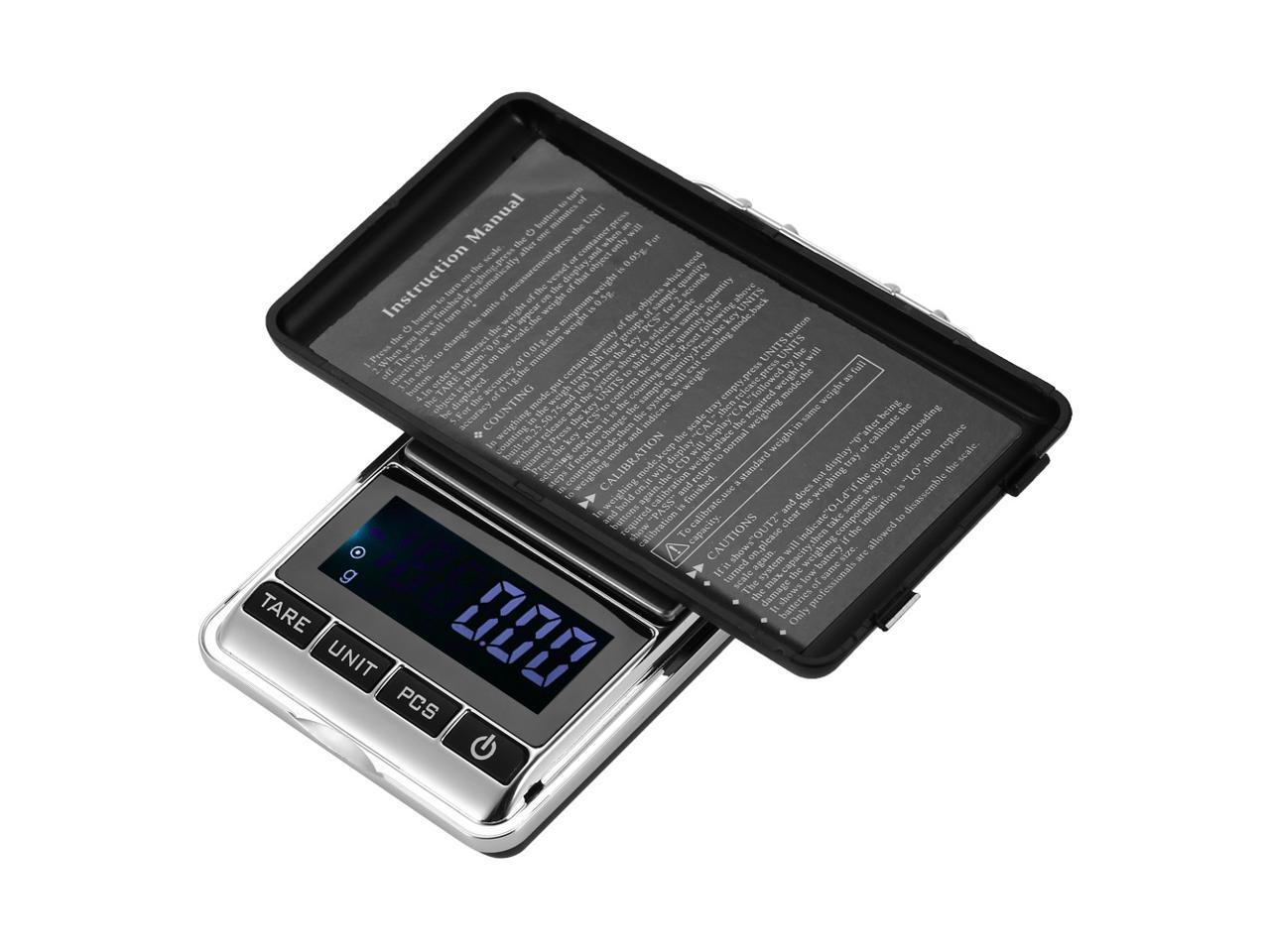 200g/0.01g High-precision Pocket Scale Accurate Kitchen Scale Jewelry Scale W3A1 
