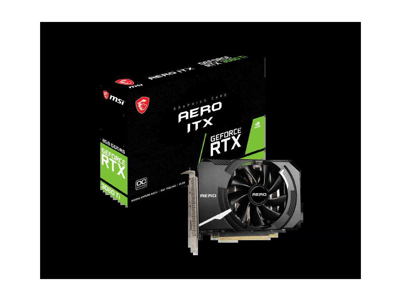 MSI GeForce RTX™ 3060 Ti AERO ITX 8G OC LHR - Newegg.com