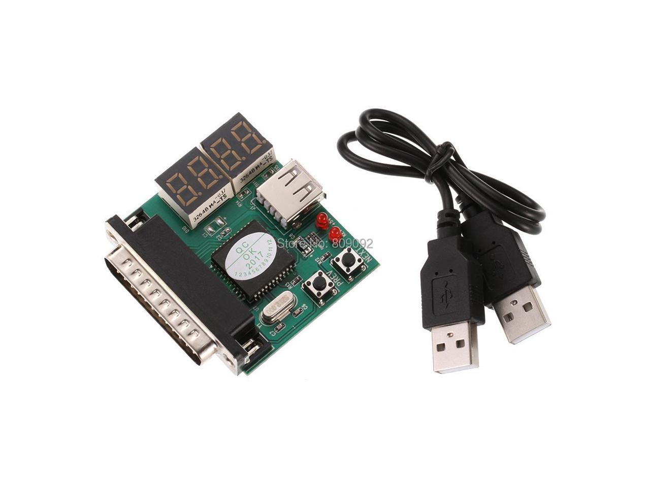 Computer 4Digit Laptop PC Motherboard USB& PCI Analyser Diagnostic