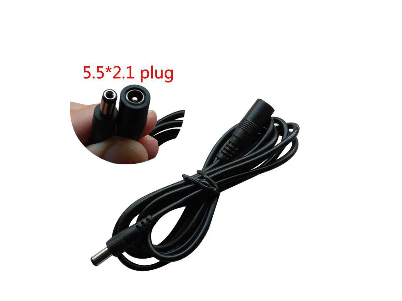 100pcs DC power extension cable cord 5.5*2.1mm plug extension cable for SFC for MD1 AC adapter