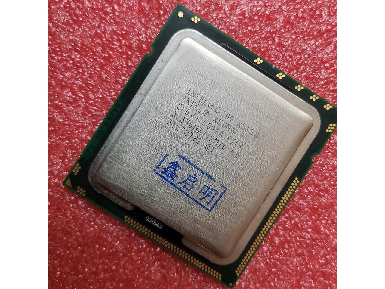 Intel Xeon X5680 Westmere 12MB L3 Cache LGA 1366 130W BX80614X5680 Server  Processor