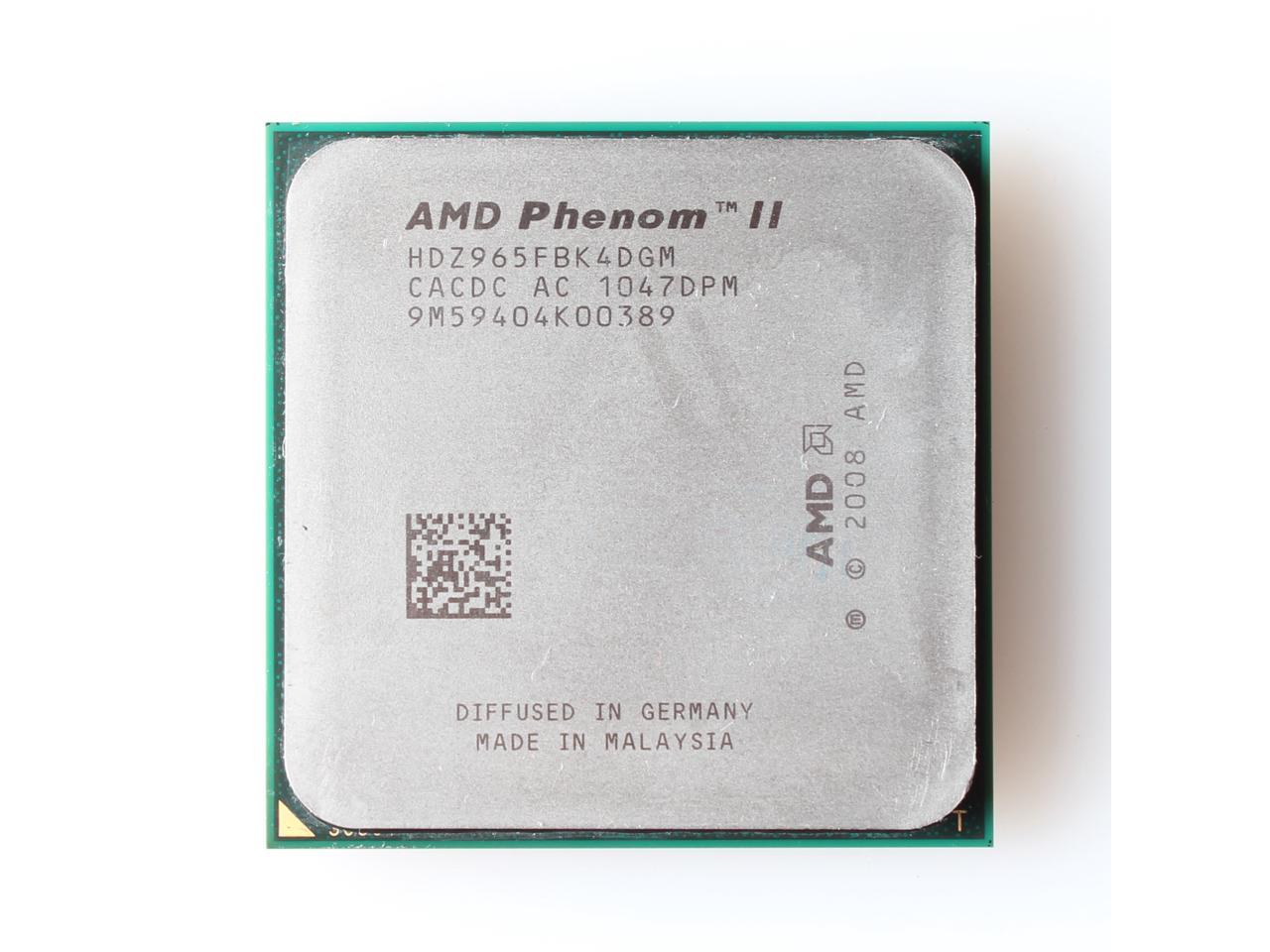 admire Preservative navigation AMD Phenom II X4 965 Black Edition 3.4 GHz Processor - Newegg.com -  Newegg.com