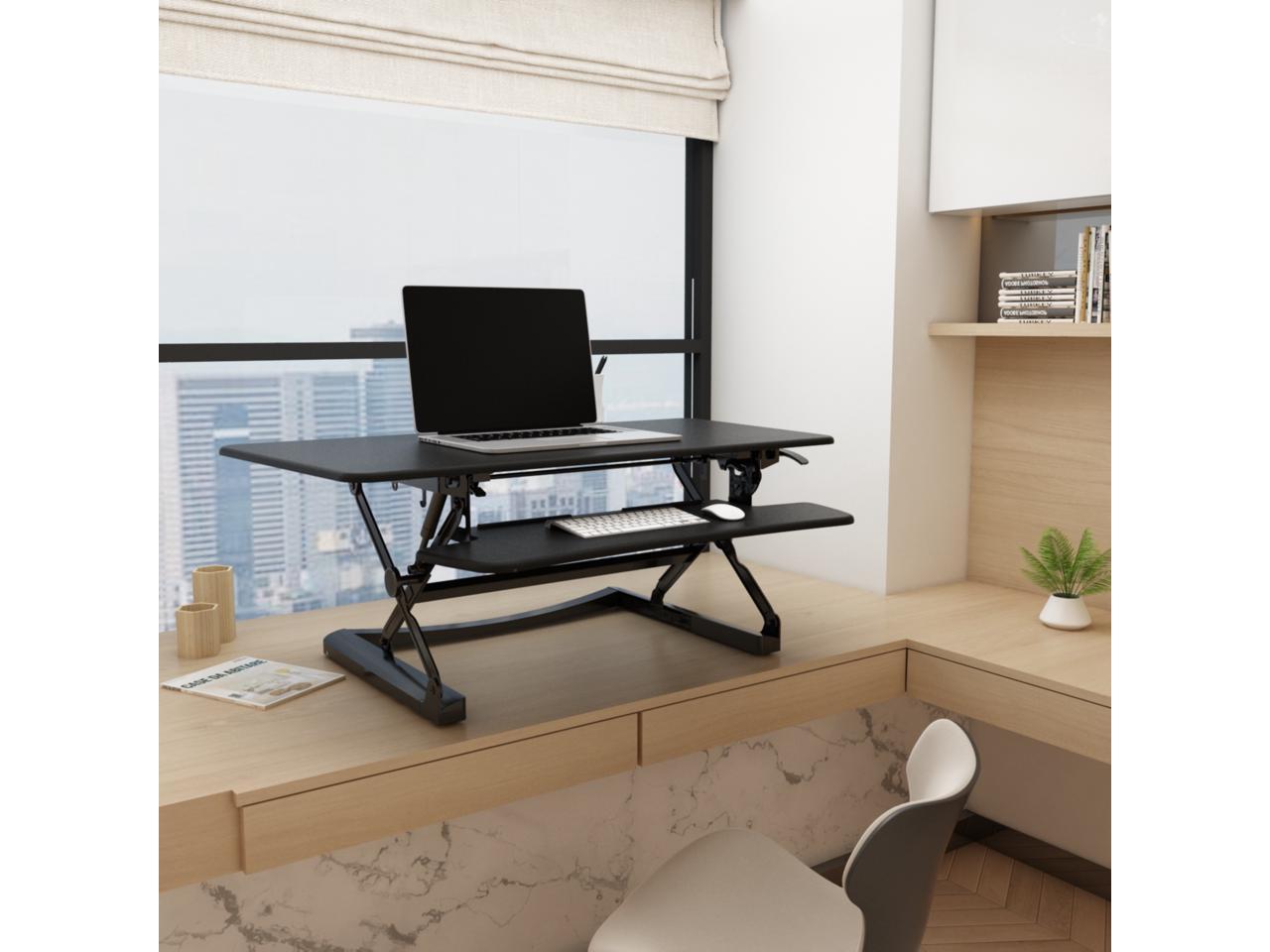 uplift adapt plus height adjustable standing desk converter