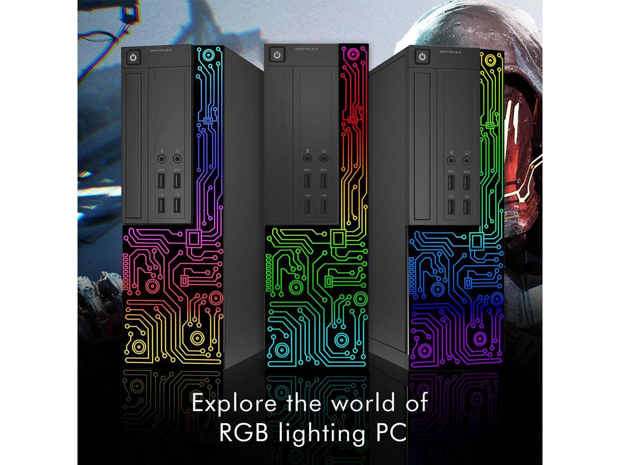 Dell Optiplex Tower Computer Gaming PC [ Intel Core I7 Processor, 16GB RAM, 128GB Ssd, 2TB Hard Drive, Hdmi, Wireless WiFi] AMD Radeon RX 550 4gb