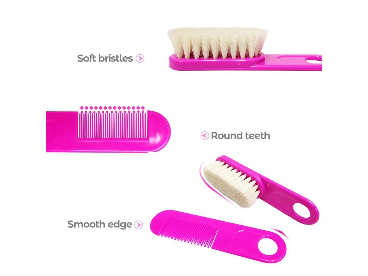 baby tooth brush and comb set