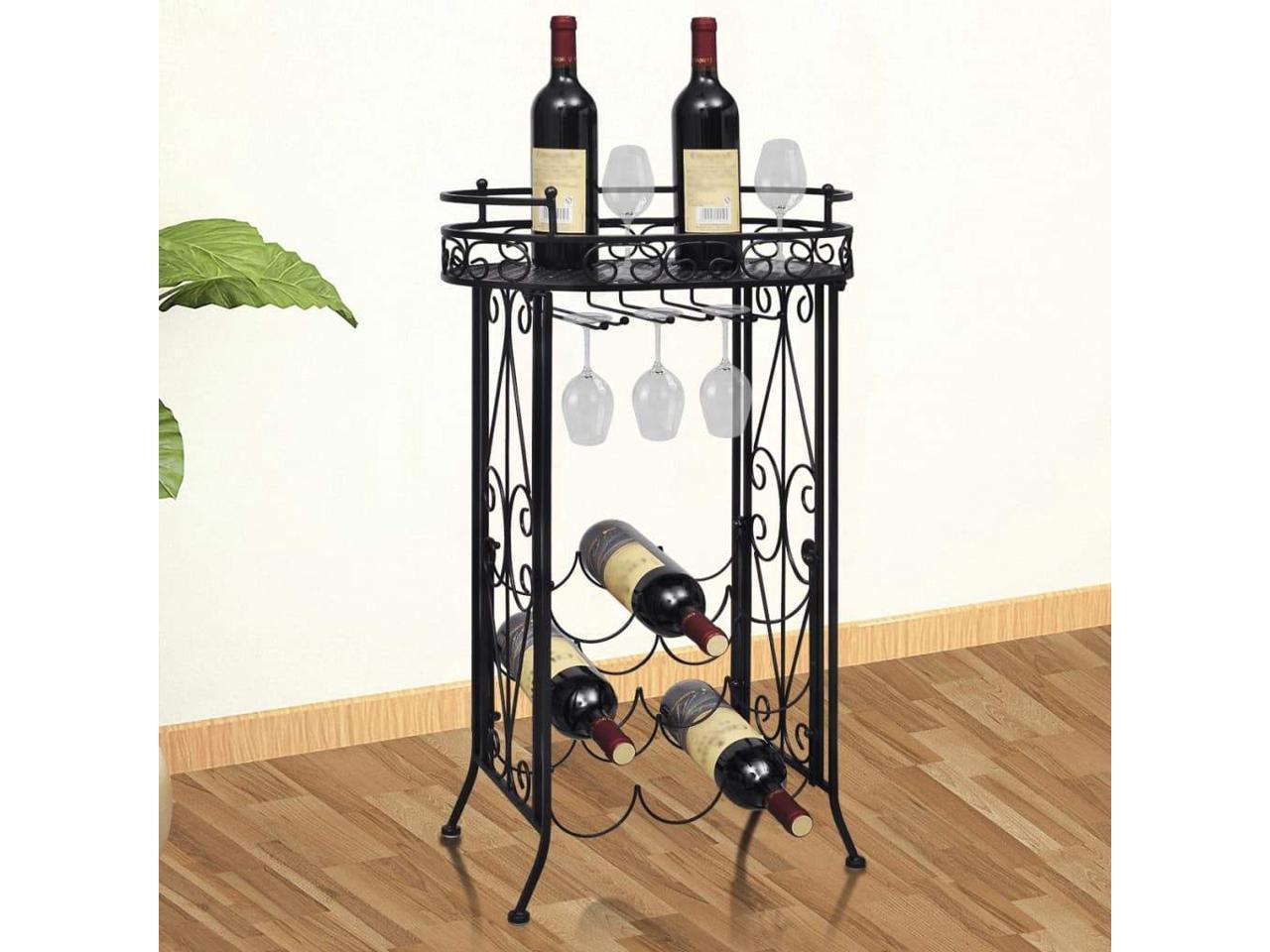 1 Juego de Madera vaso Holder Display Rack Vino Bebidas Taza Rack Con Tazas 