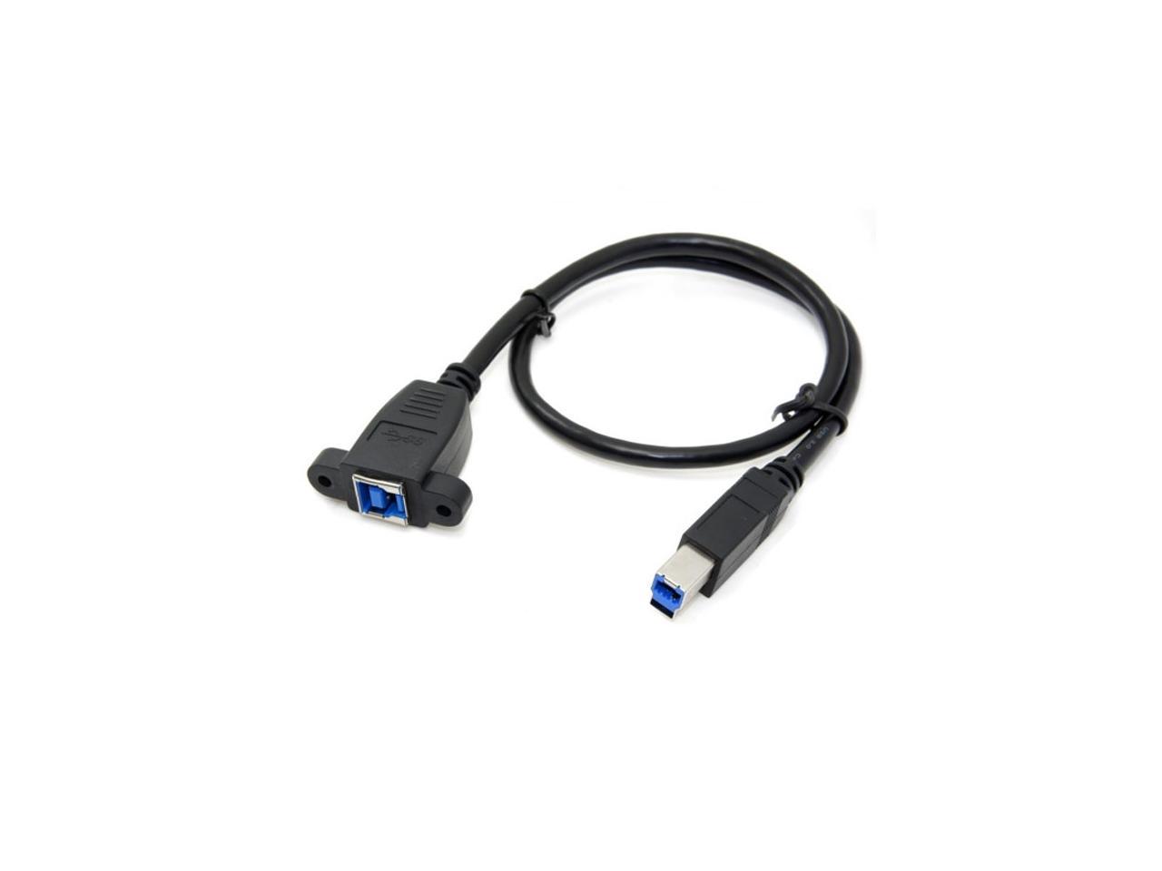 Generic Jimier CY Cable 90 D Right & Left Angled USB 3.1 Male to Female Extension Adapter for Laptop 