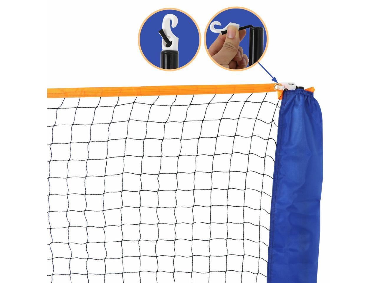 Details about   10' x 5' Badminton Volleyball Tennis Net Adjustable Height Sport Train Tennis 