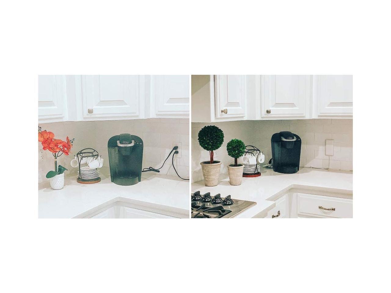 Sleek Socket 3MSTDW UltraThin Electrical Outlet Cover Wall Plate