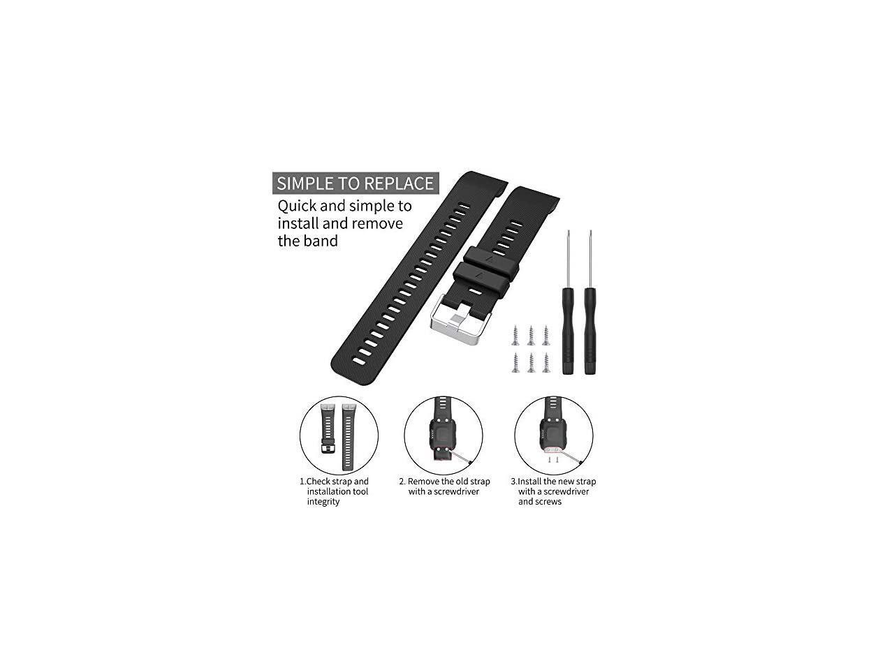 replacement watch band for garmin forerunner 35